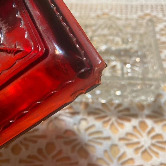 Vintage Anchor Hocking Glass Jewel Box - Picture 7 of 8